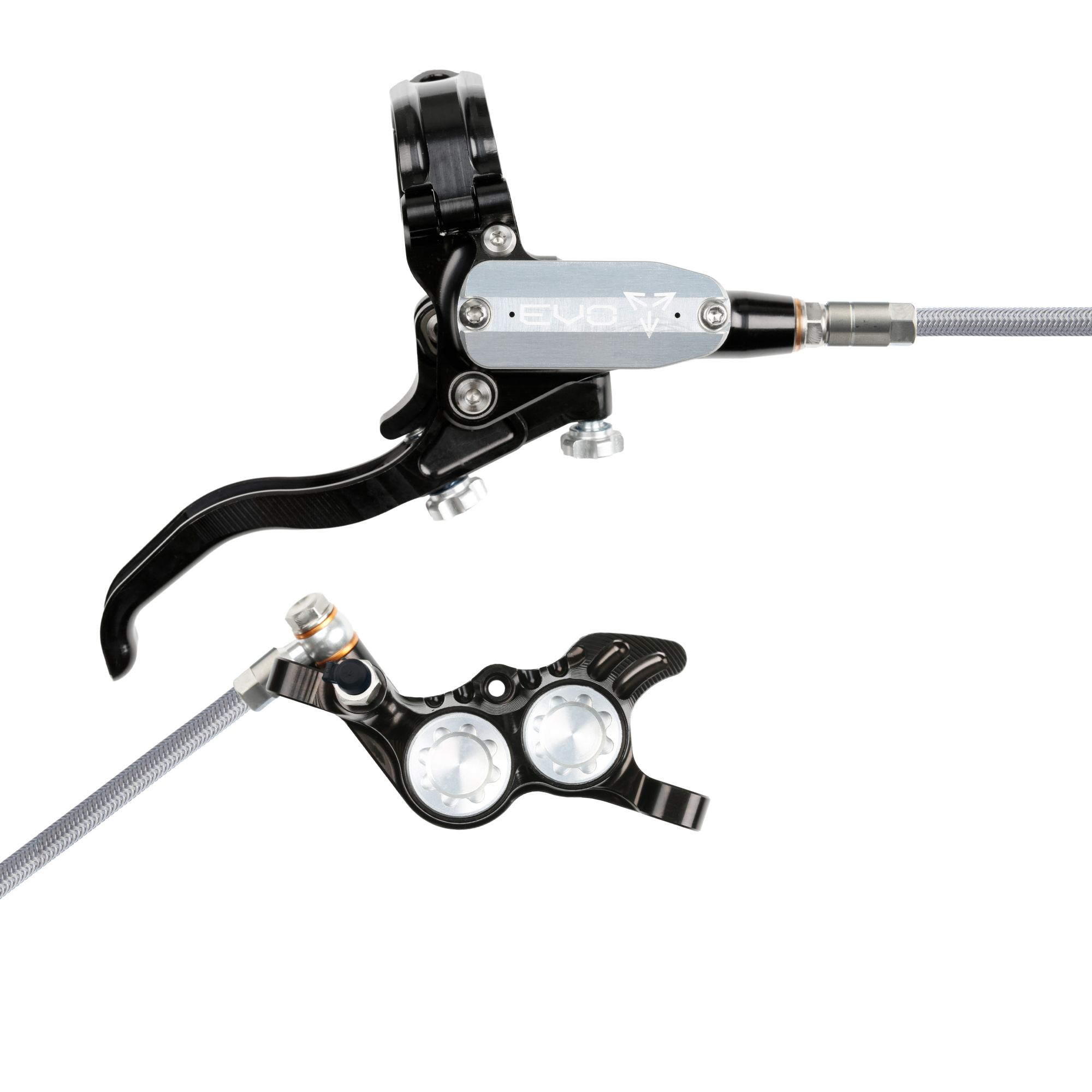 Hope Tech 4 EVO GR4 with Braided Hose - Right Hand - Bicycle Depot