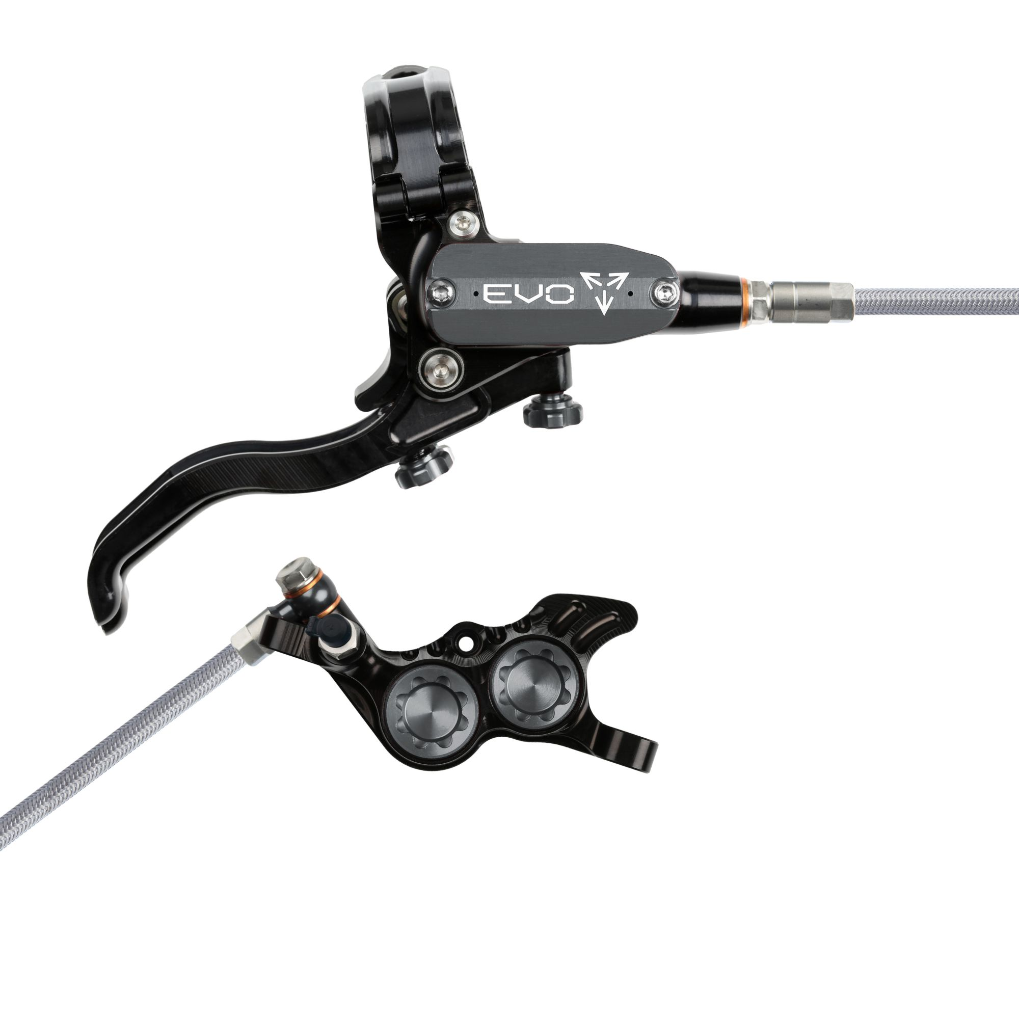 Hope Tech 4 EVO GR4 with Braided Hose - Right Hand - SpokeWorks