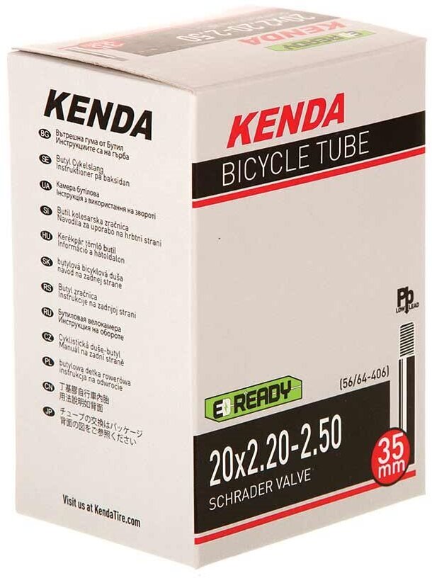Kenda 700x30-43 Schrader Valve 35mm Hybrid Bike Inner Tube Multi Packs 