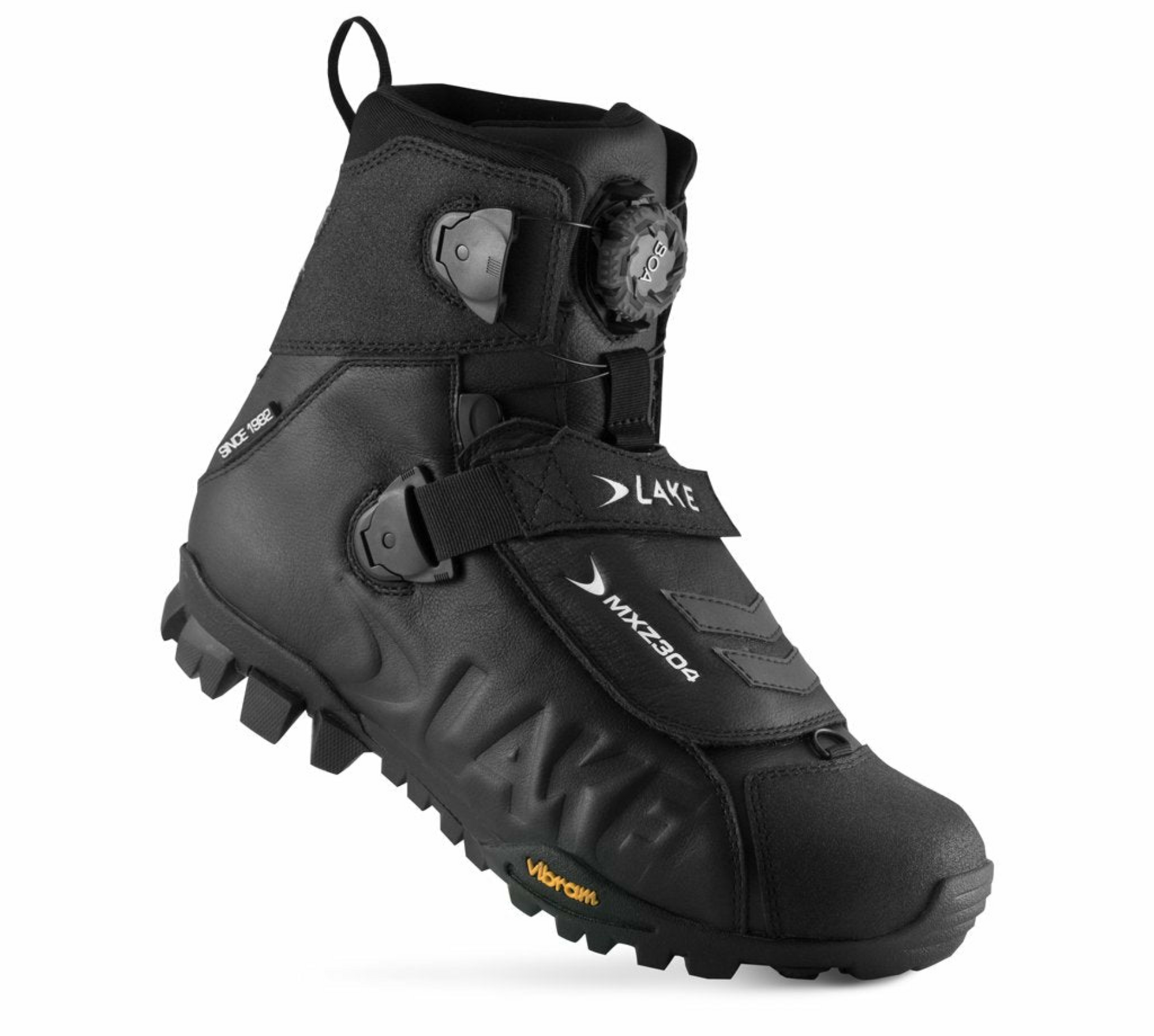 43サイズ　LAKE MXZ303 ウインターサイクリングブーツ　ブラック Waterproof Boots Lake Mxz 303 Wide Okinawa Prefecture Winter Mtb