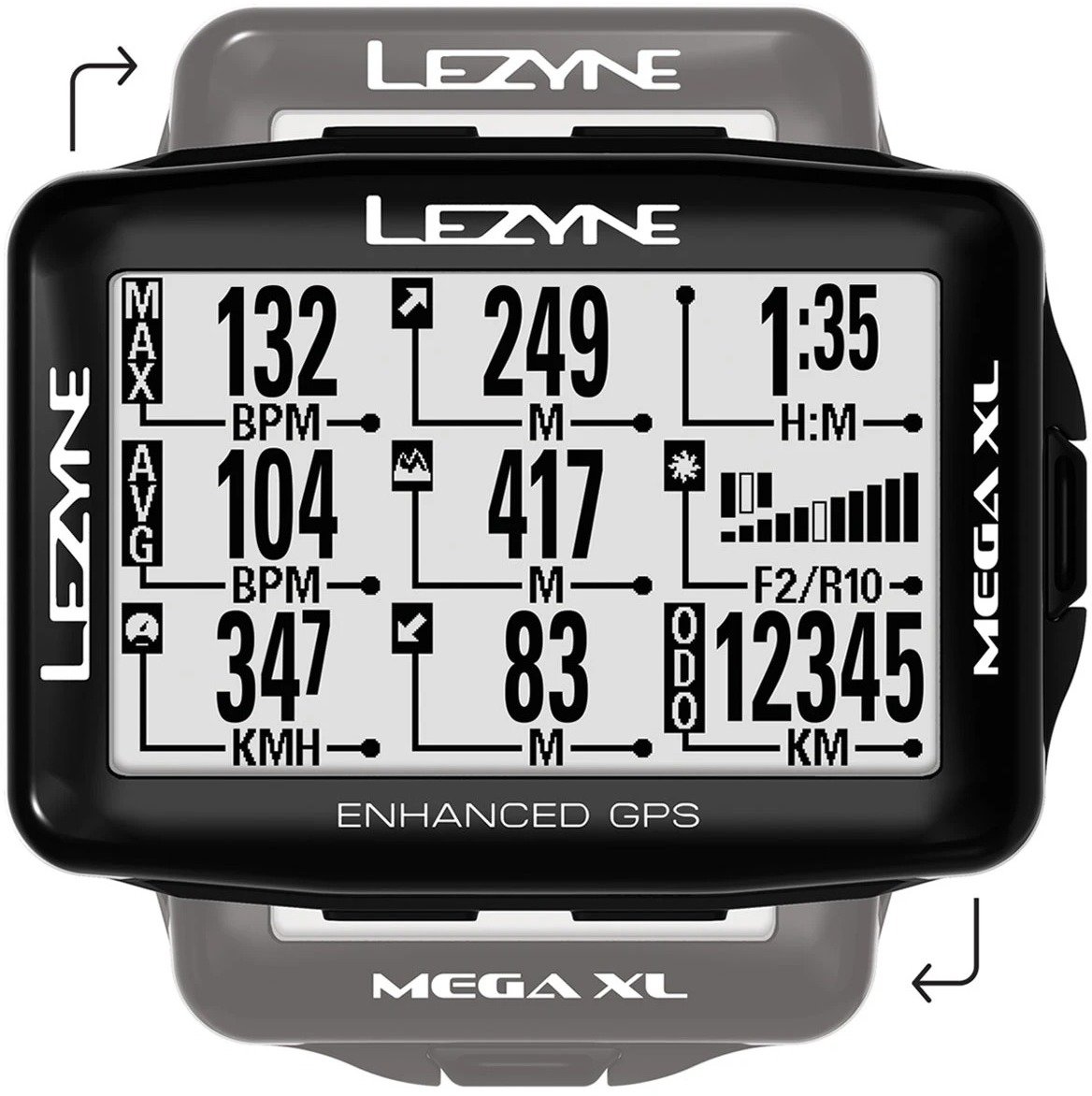 Lezyne Mega XL GPS Smart Loaded - Western Cycle Source for Sports