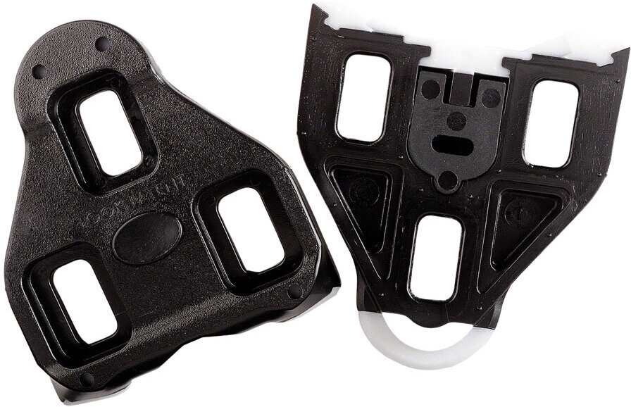 BV Look Delta Cleats For Indoor Cycling – 0° Fixed, Compatible With Peloton & Road Bikes (Red, 2-Pack With Screws)