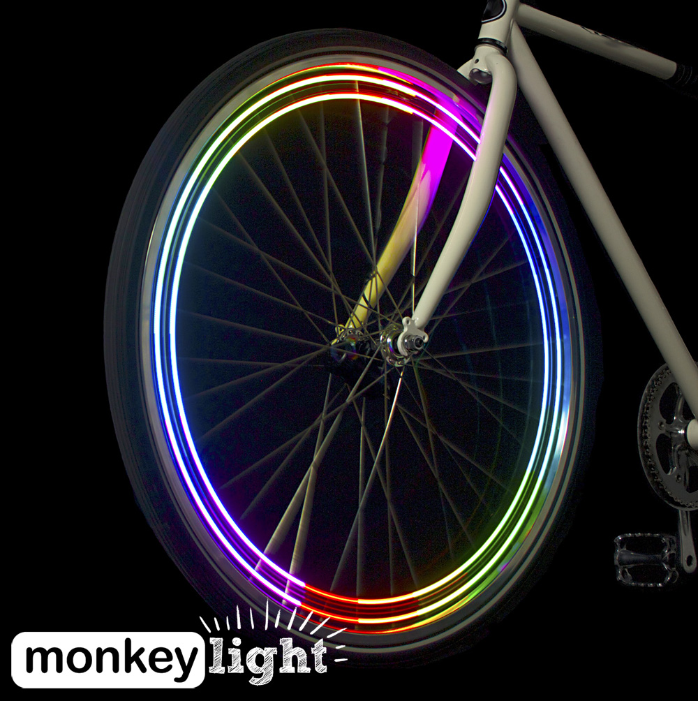 virtuel gøre det muligt for fabrik Monkeylectric M204 4-LED Bicycle wheel light - Diamond Cycle | Montclair, NJ