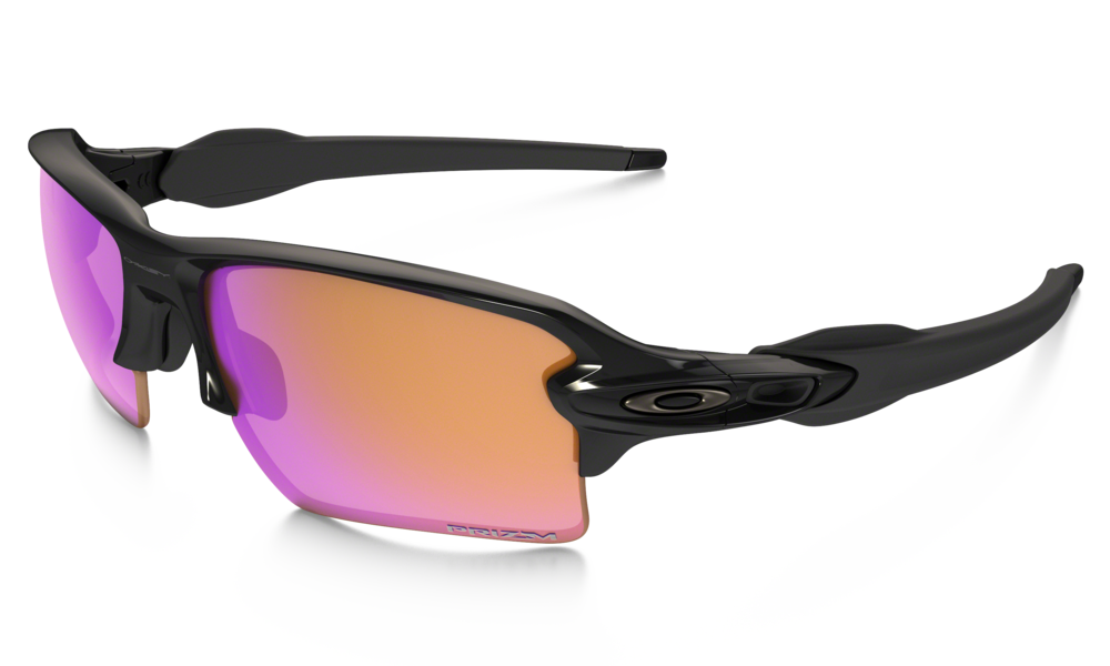 OAKLEY FLAK 2.0 XL CUSTOM RED SILVER FADE BLACK PRIZM TRAIL SUNGLASSES NEW  RARE