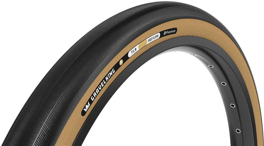 thumbnail image 2 of Panaracer Gravelking SLICK PLUS+ Tires 700x28c Pair – Protite Folding, Black/Black 2 of 6