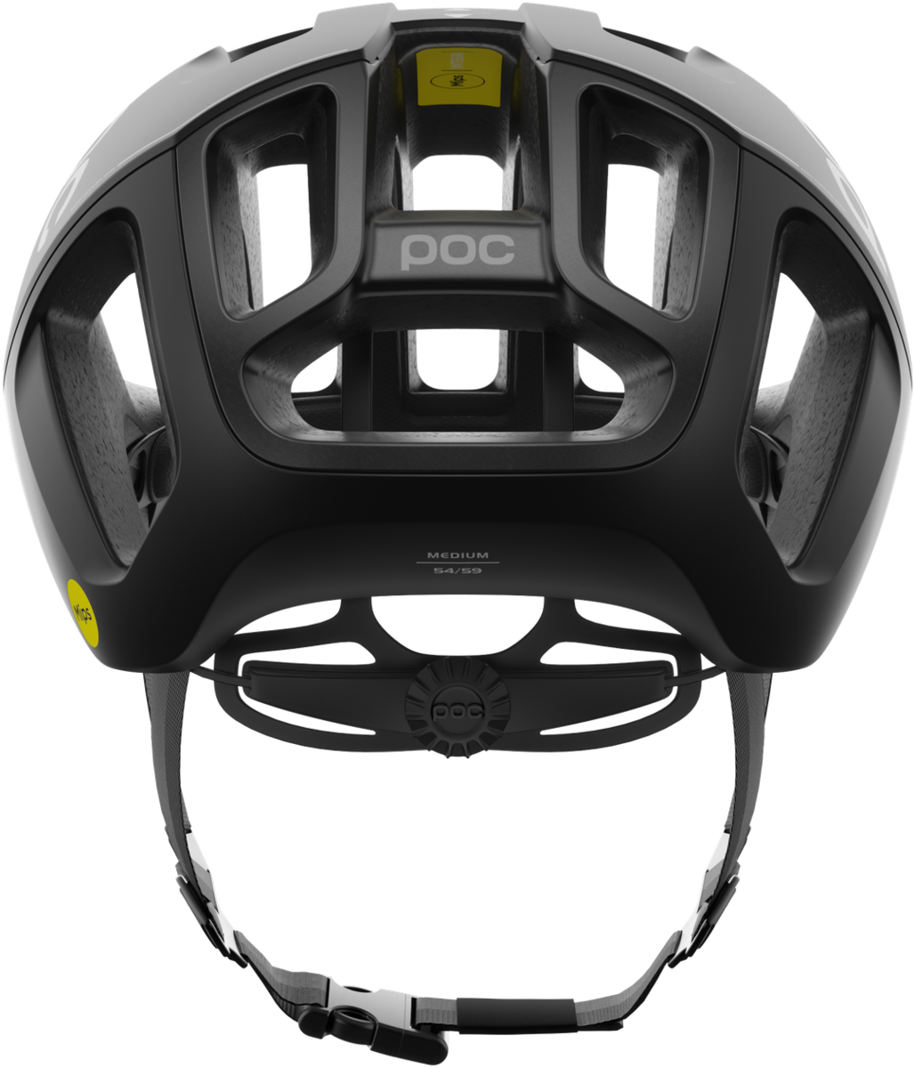 POC Ventral MIPS (CPSC) Cycling Helmet Lead Blue Matt LRG Ventral MIPS Cycling Helmet in Cerussite Kashima Metallic⁄Matt