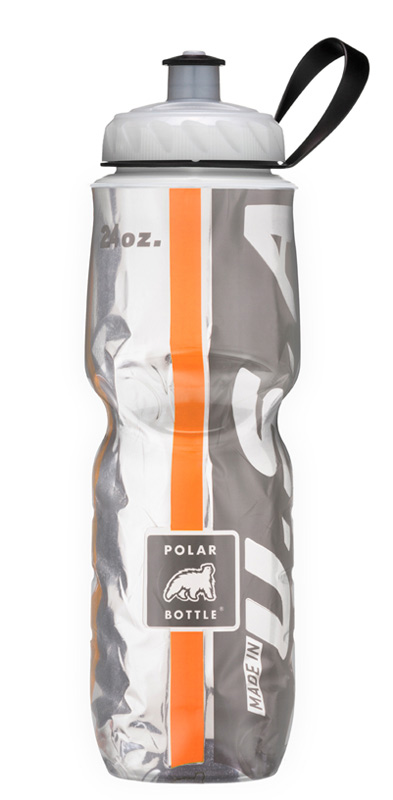 Polar Bottles Insulated Bottle (Team Colors Series) - Orange Cycle