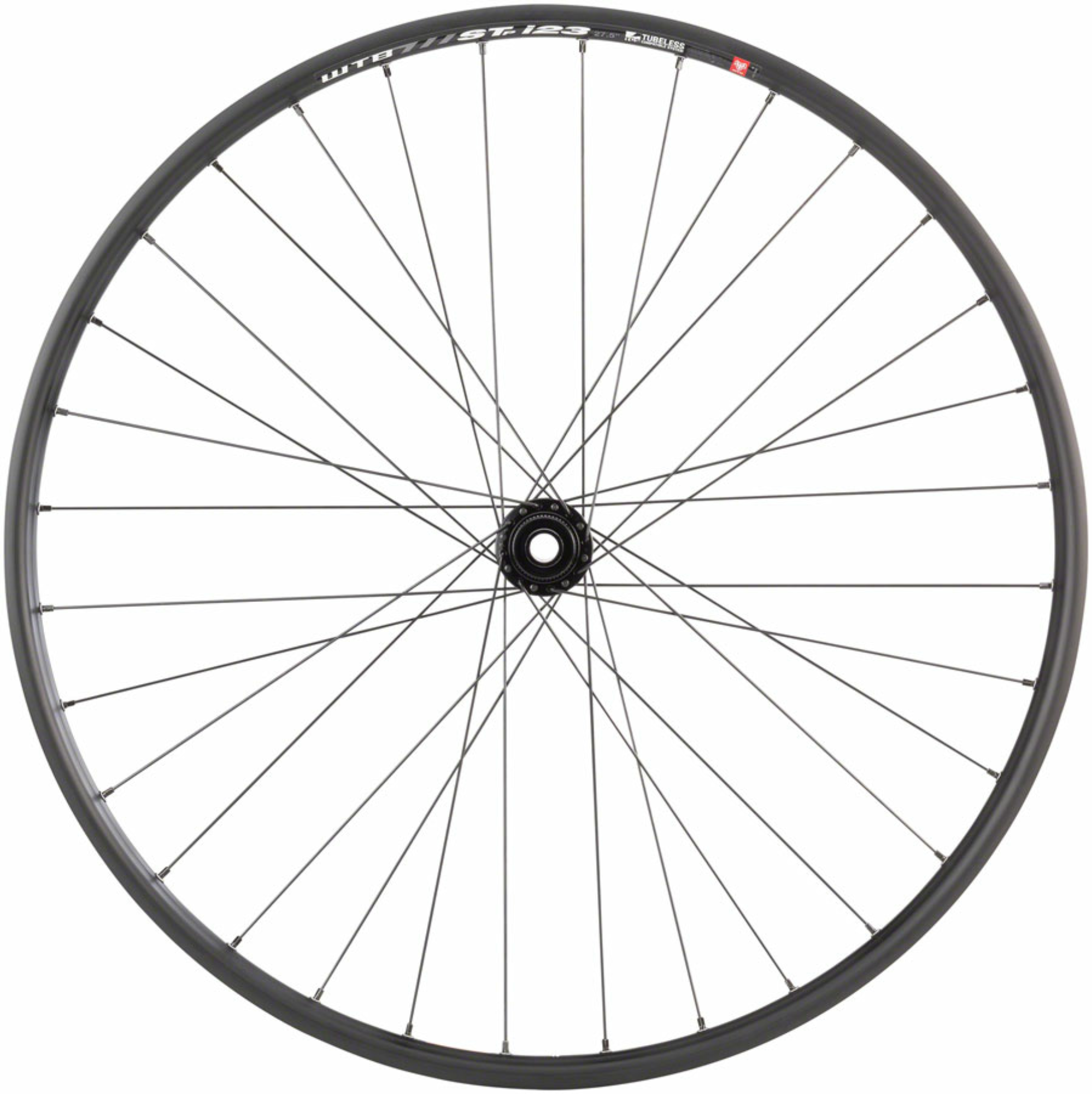WTB sti23ディスク用700cホイール　全黒　センターロック Quality Wheels WTB ST i23 TCS Disc Front Wheel, 27.5-inch, Center