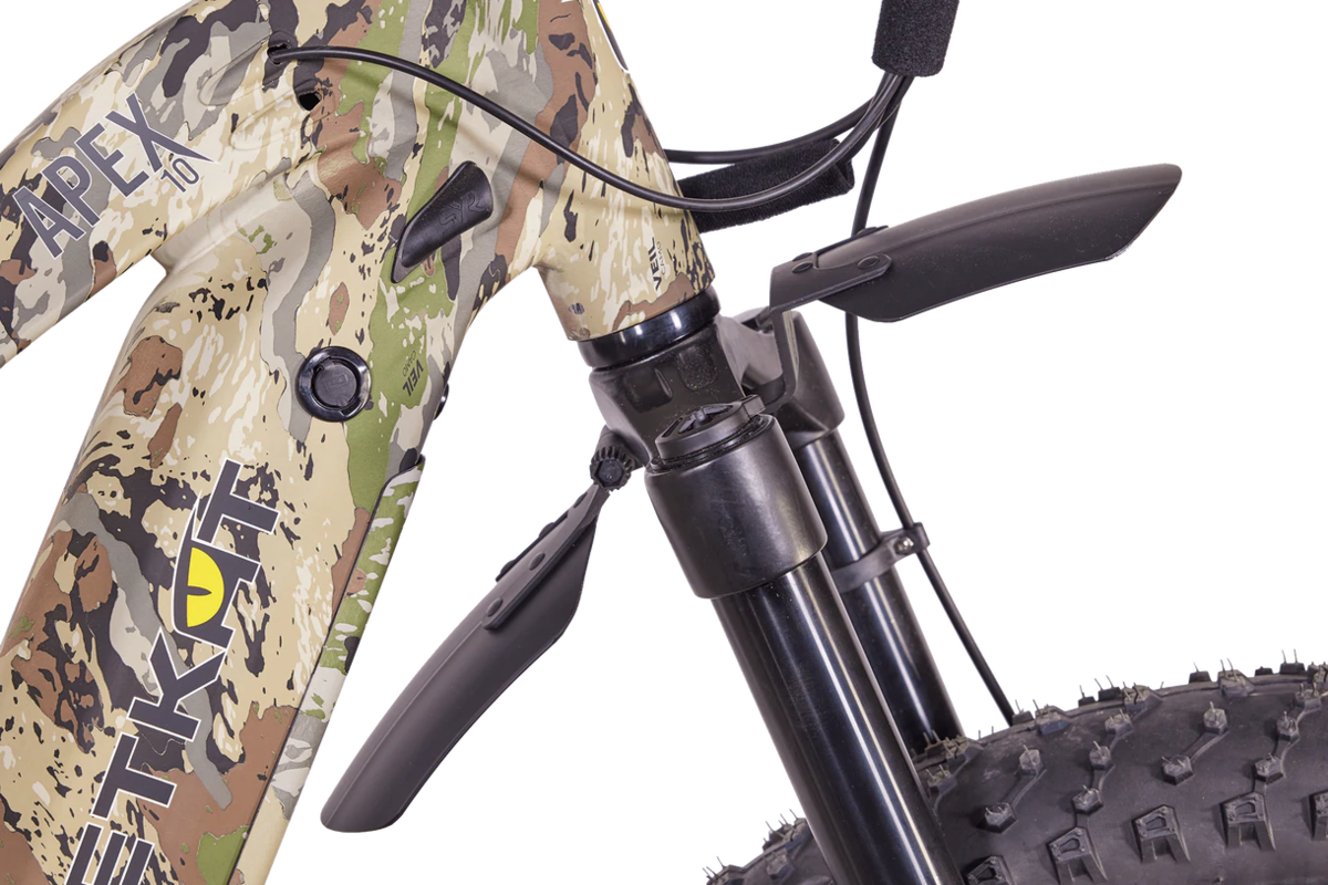 QuietKat Front & Rear Fender Set (Rack Mount) Martins Bike & Fitness