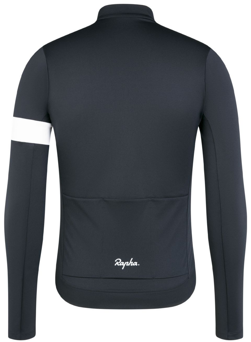 Rapha Core Thermal Long Sleeve Cycling Jersey - Cardinal Bicycle