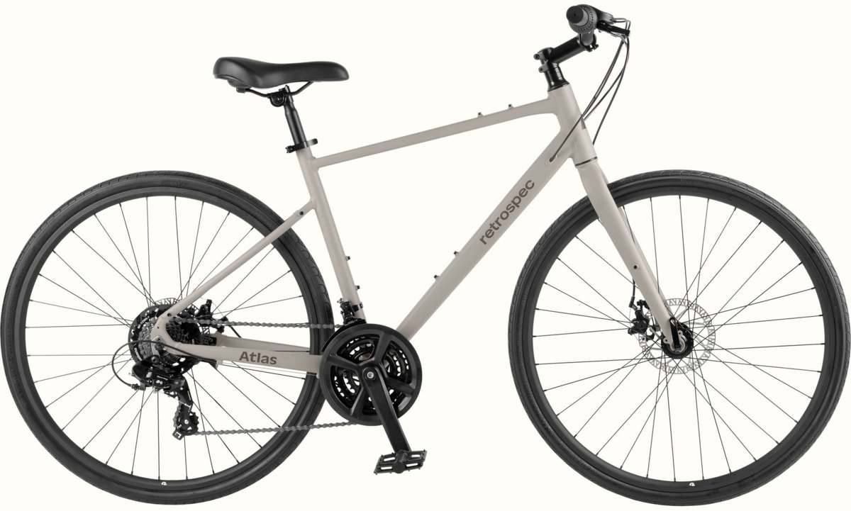 German Hybrid Bikes Retrospec Atlas Fitness Hybrid Bike 21 Speed