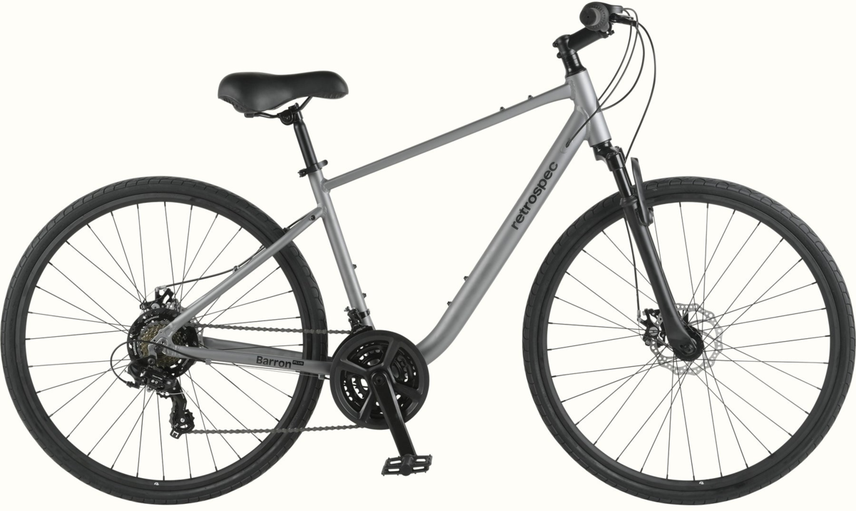 Retrospec Barron Plus Comfort Hybrid Bike 21 Speed Bikeways - Main Image
