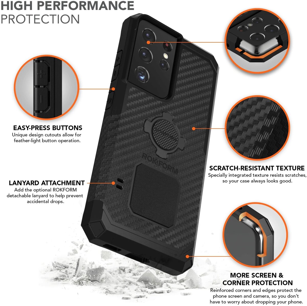 Ultra Rugged Best Cases For Samsung S21 Ultra OtterBox Galaxy S21