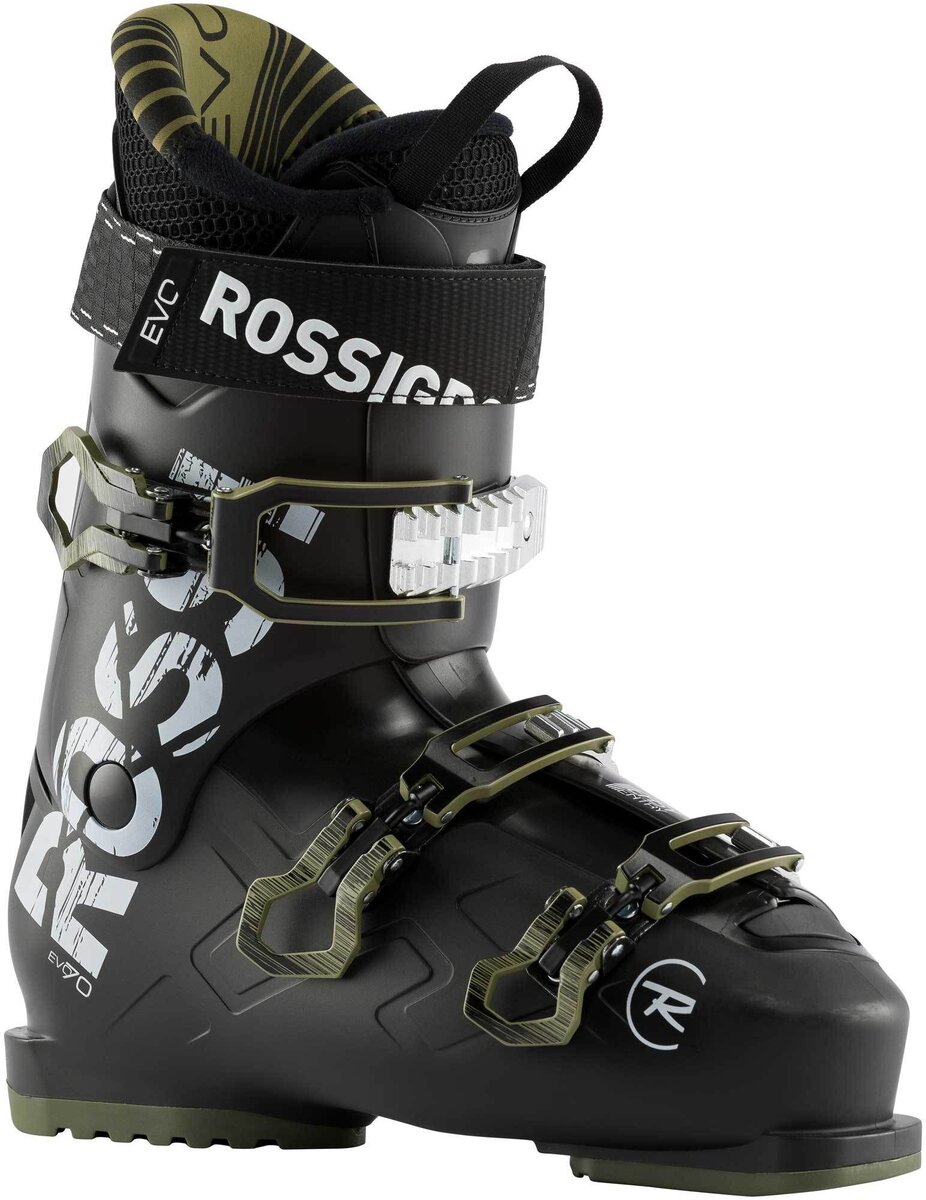 Botte ski alpin pour homme Rossignol EVO 70 blk-red 22 - Echo sports