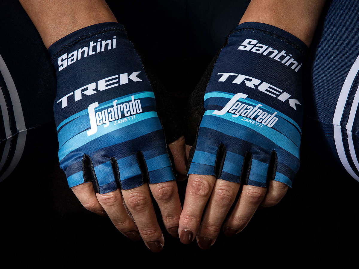 Santini Trek-Segafredo Women's Team Cycling Glove Cycle Alaska