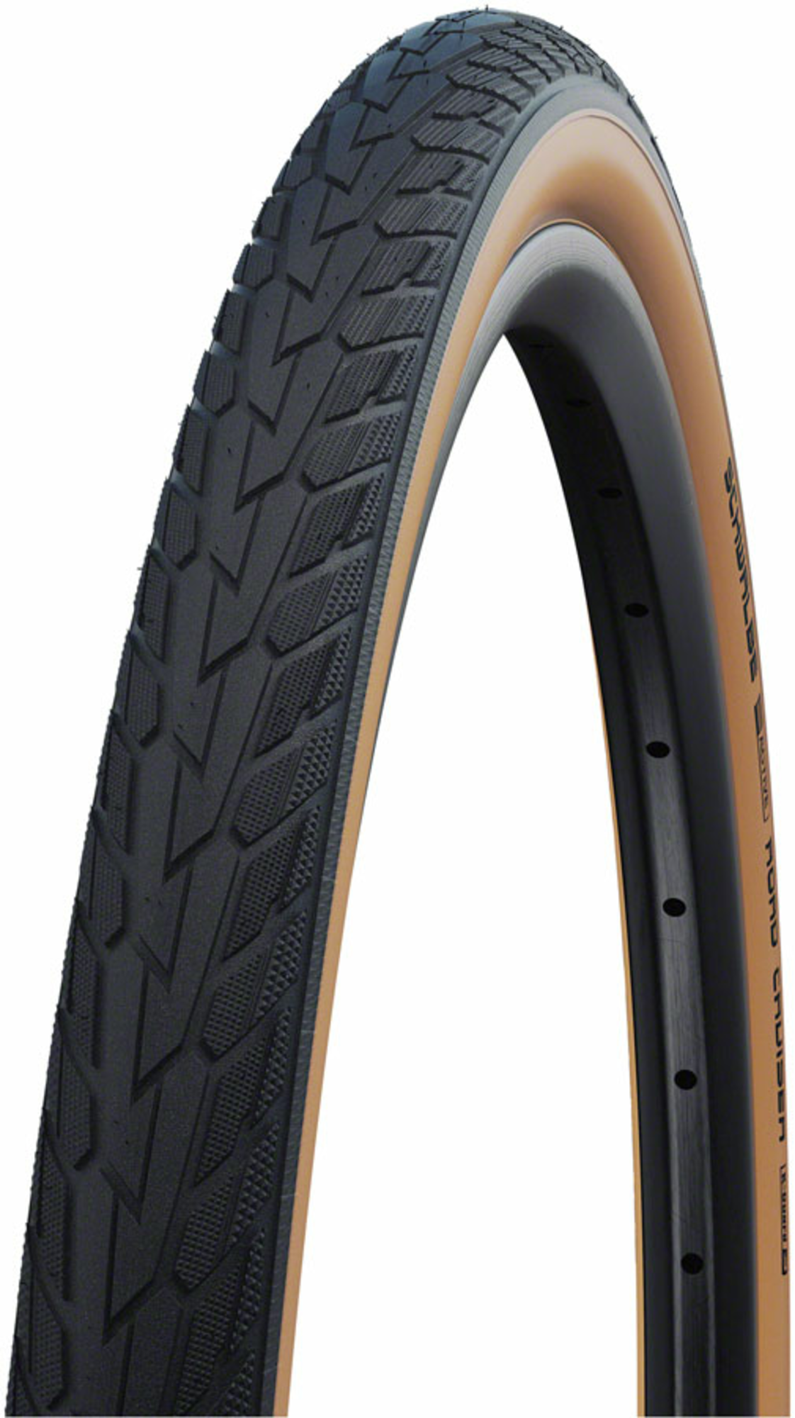 Schwalbe Road Cruiser - Pneumatico 28x1,75 (47-622) Con Parete Gomma, Kevlar Guard - Nuovo