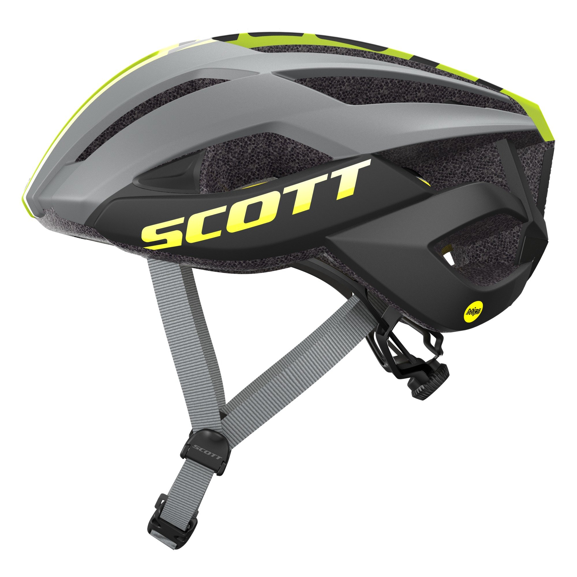Scott Arx Plus MIPS Mountain/Road Bike Helmet Large 59-61cm Silver 