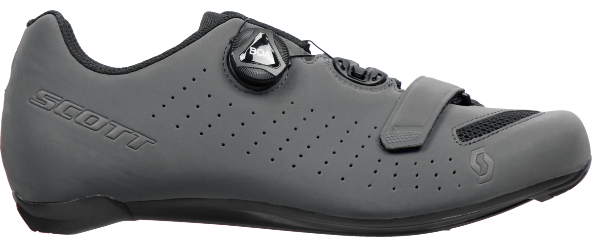 Scott Road Comp Boa Shoes 46 Reflective Black