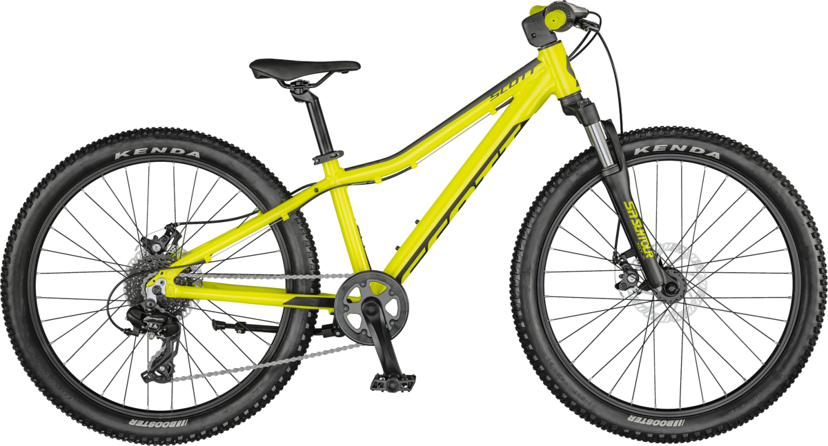 Scott Scale 24 disc yellow 2022 - Urban AdvenTours