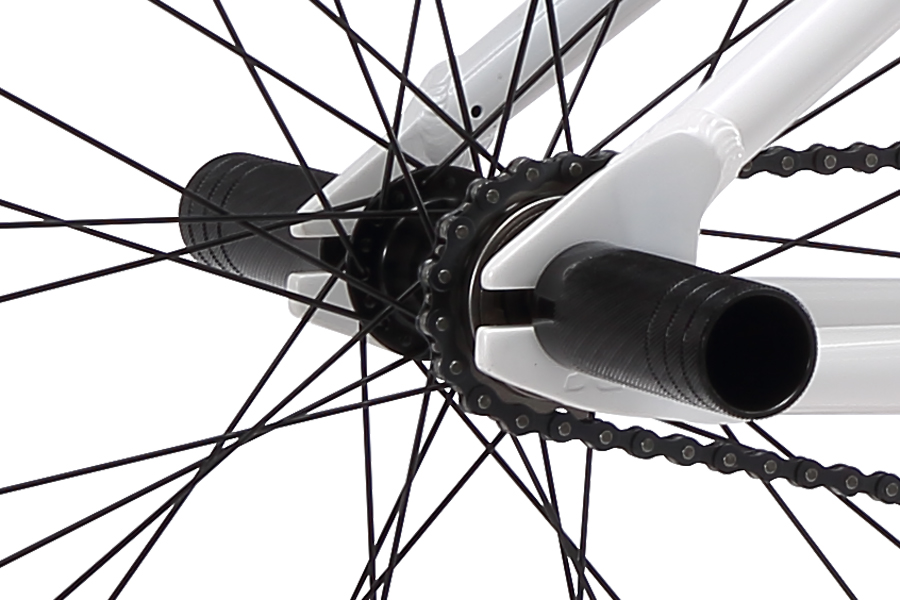 SE Blocks Flyer 26-inch BMX Freestyle Bike-White
