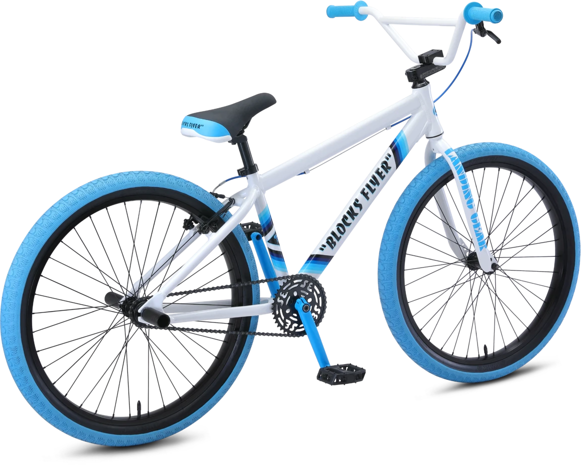 SE Bikes Blocks Flyer 26 inch 2019 BMX Bike - Black for sale online