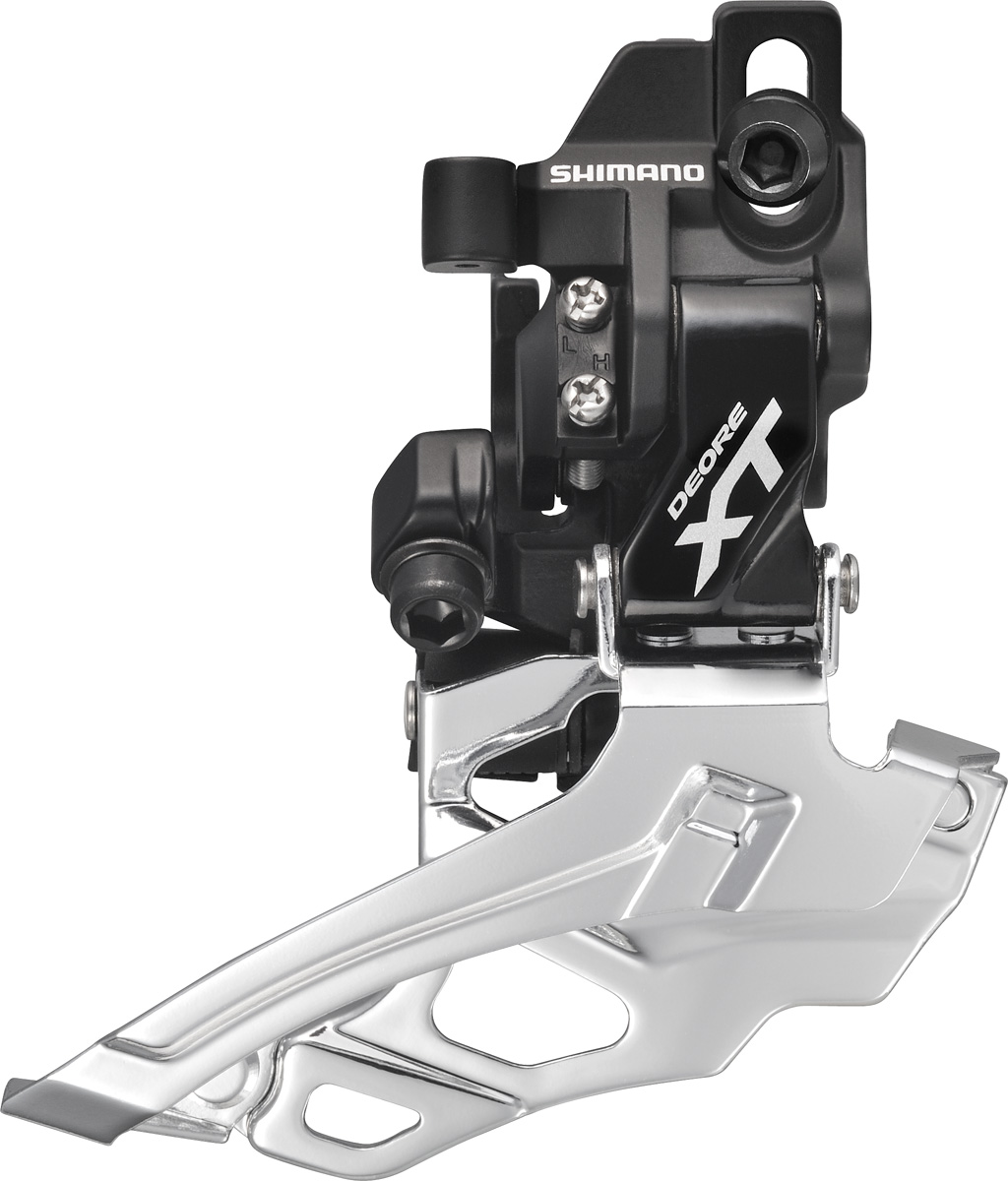 Deore XT Dyna-Sys 10-Speed Double Derailleur (Down Swing, Direct Mount) - proVelo Bicycles | Collins, CO