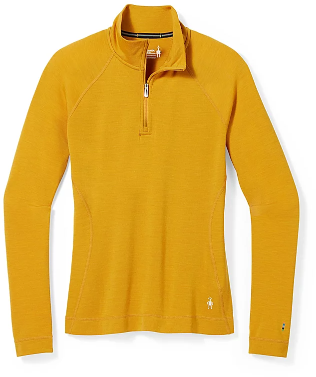Smartwool Women's Classic Thermal Merino Quarter-Zip Base Layer Top Plus Sizes R Smartwool Women's Classic Thermal Merino Quarter-Zip Base Layer Top Plus Sizes R