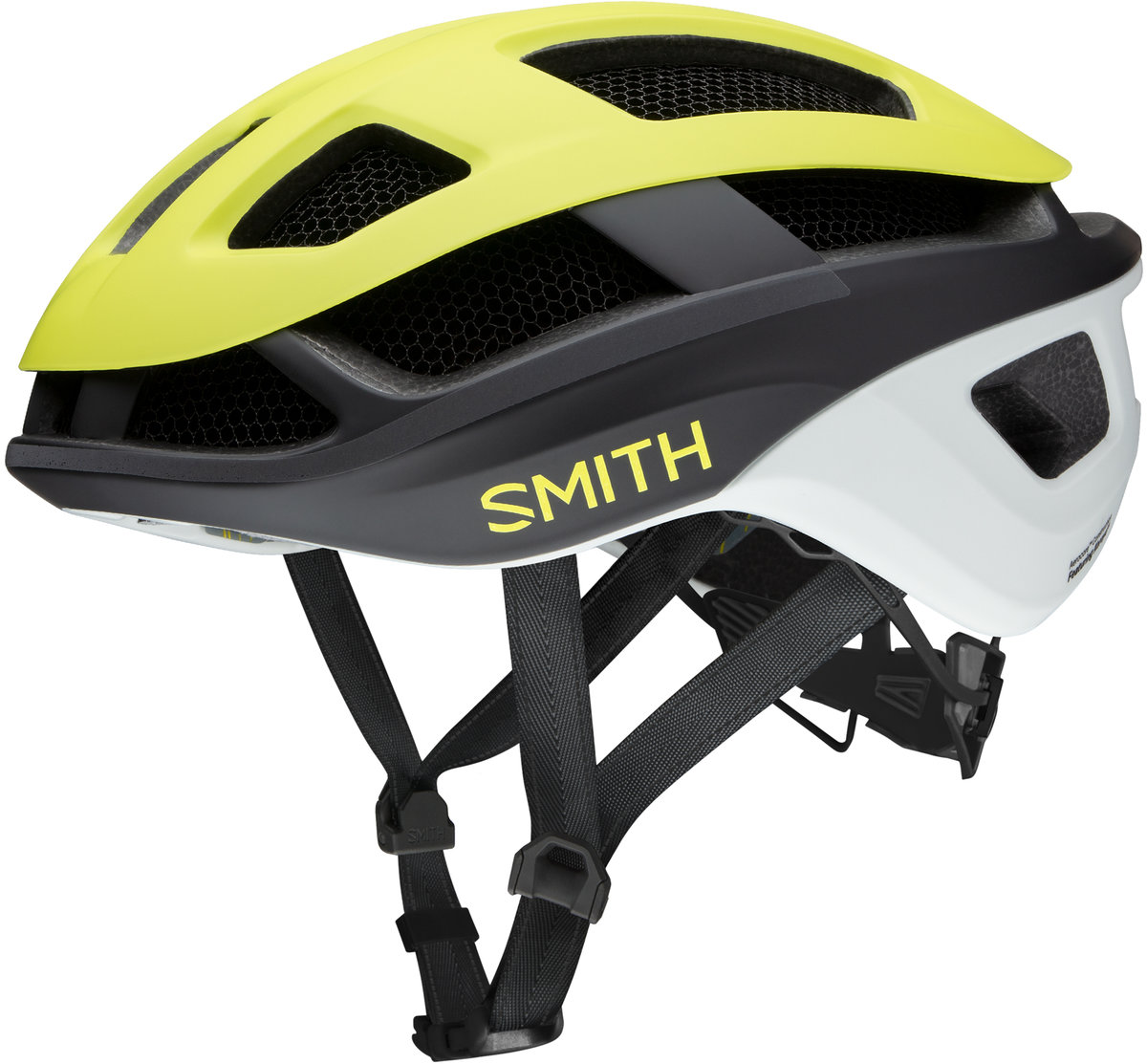 Mate Hibiscus/negro/verde azulado, medio Smith Optics Trace MIPS Adulto Casco para ciclismo 