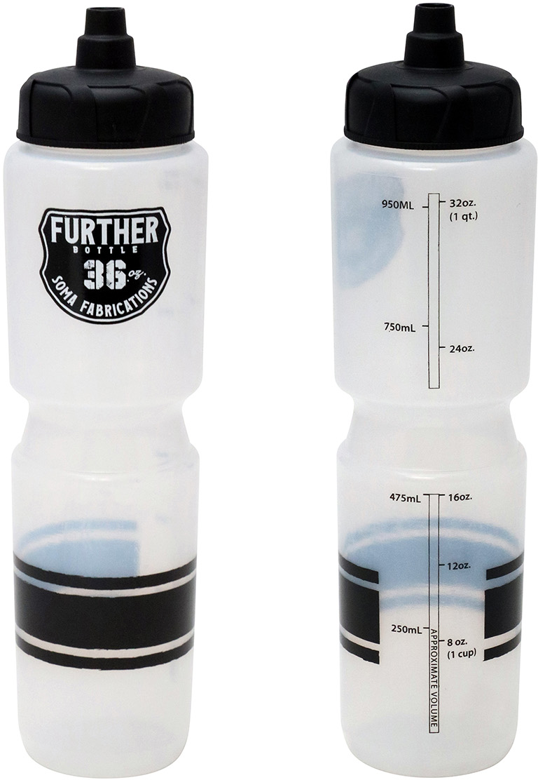 Soma Further Push/Pull Water Bottle Just Riding Along Bicycle