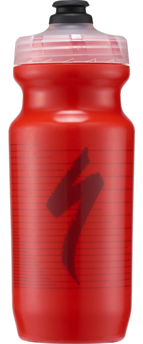 Special Wide Mouth Red Metal Water Bottle 01003A