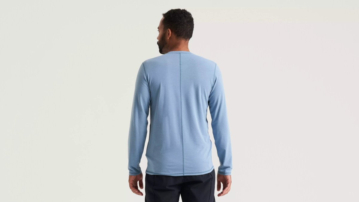 Specialized Men's Traction Long Sleeve Tee - Winter Garden Wheel