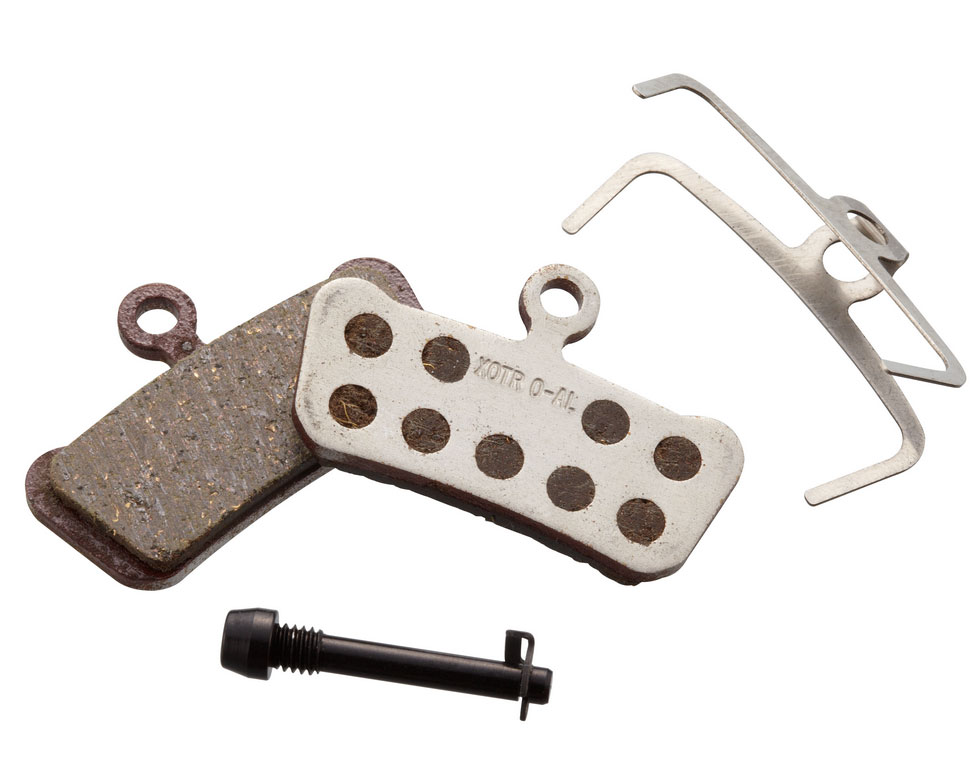 SRAM Guide and Avid Trail Disc Brake Pads Aluminum Backed Organic Compound 