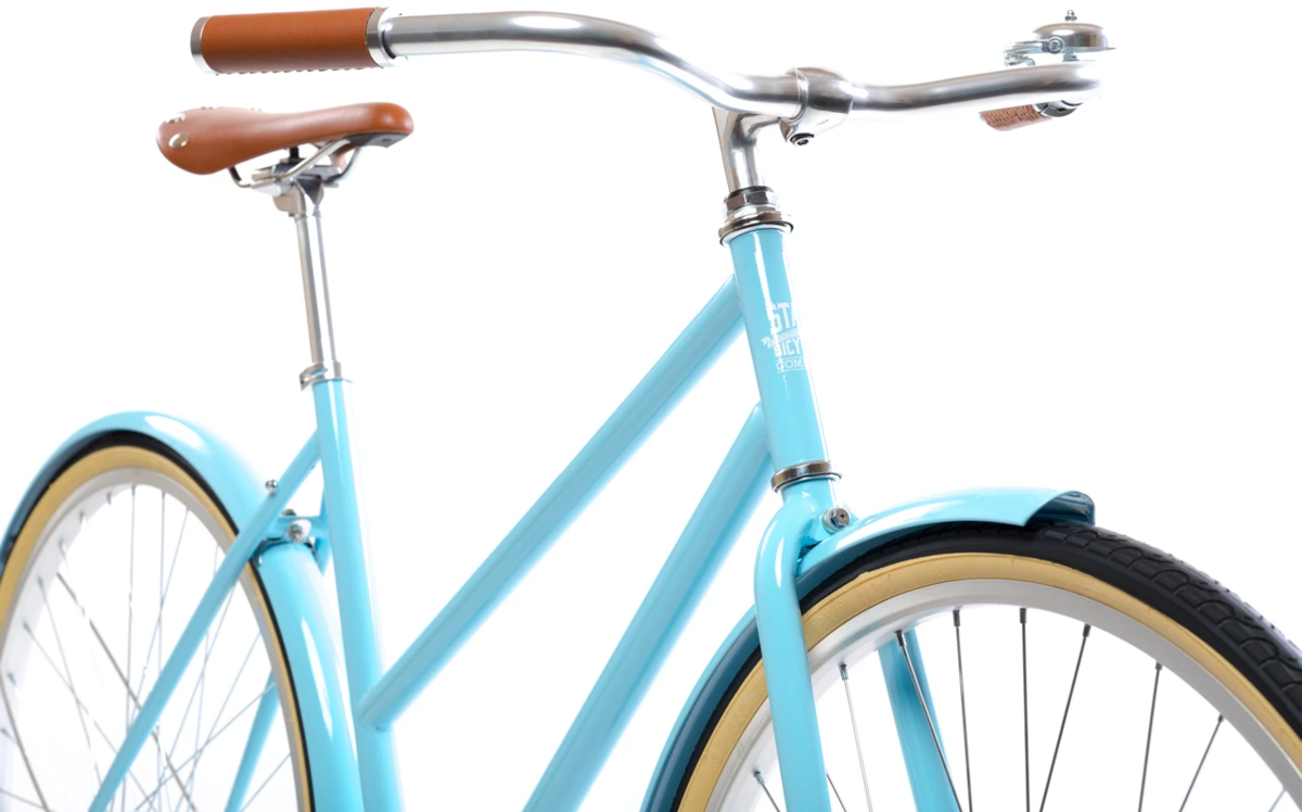 State Bicycle Co. City Bike - The Azure Single Speed - Spoke Folk