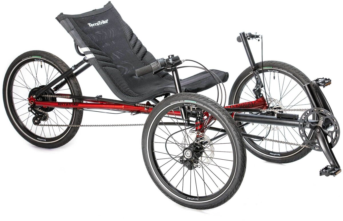 Recumbent Trike Terratrike Comfort Pedal Conversion Kit TerraTrike