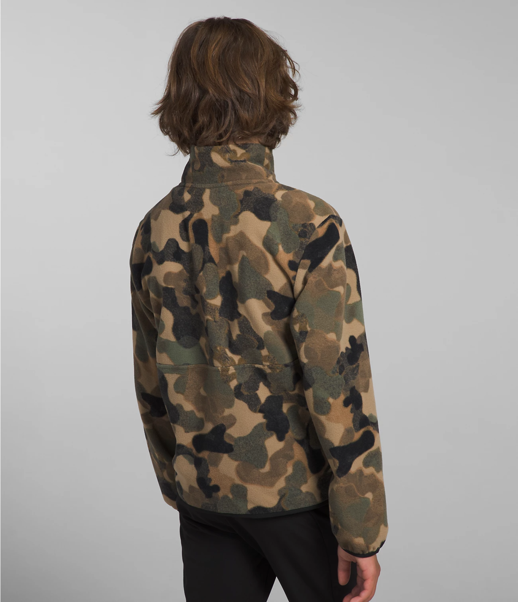 The North Face Big Kids' Glacier ¼-Zip Pullover - Bike Board and