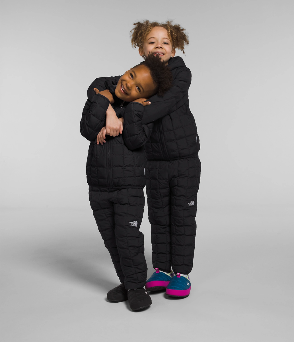 Black Kids Thermoball Hoodie The North Face Kids' Reversible