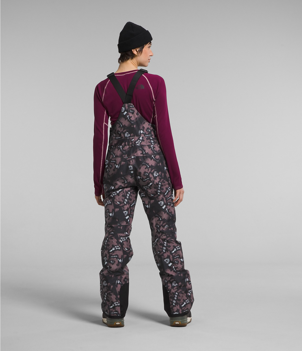 THE NORTH FACE ウィメンズ フリーダム ビブ 植物柄S/P The North Face Women's Freedom Insulated Bibs - Bike Board and Ski