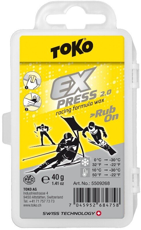 Toko Express Racing Rub-On Wax - New Moon Ski & Bike | Hayward, WI