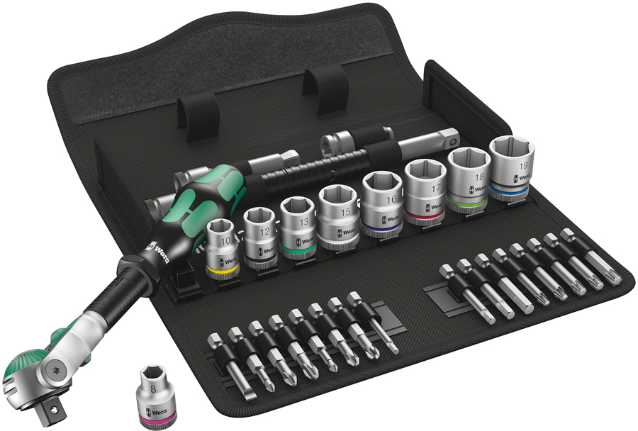 Wera 8100 Zyklop Metric Speed Ratchet Set - Western Cycle