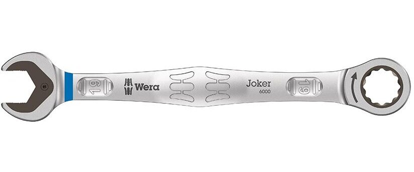 Wera Joker Ratcheting combination wrench spanner metric size 12mm 