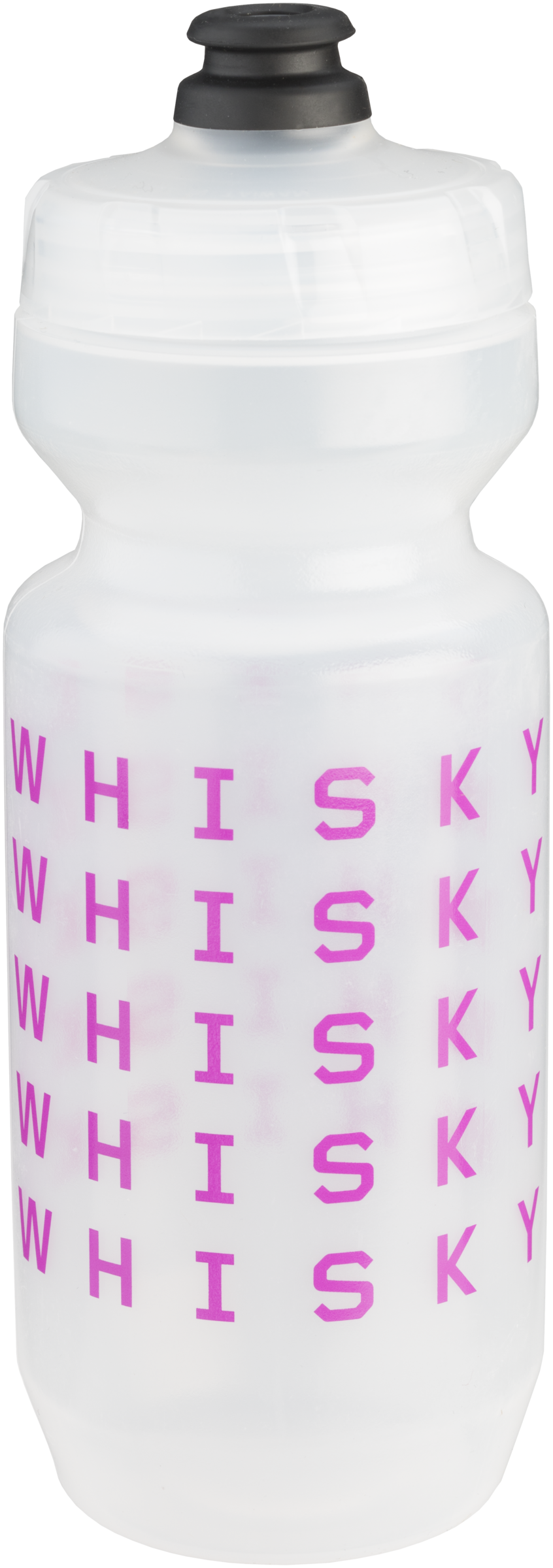 Water Bottle/Bidon with Whiskey Inspired Logo  a Purist Franco Bourbon Bottle 