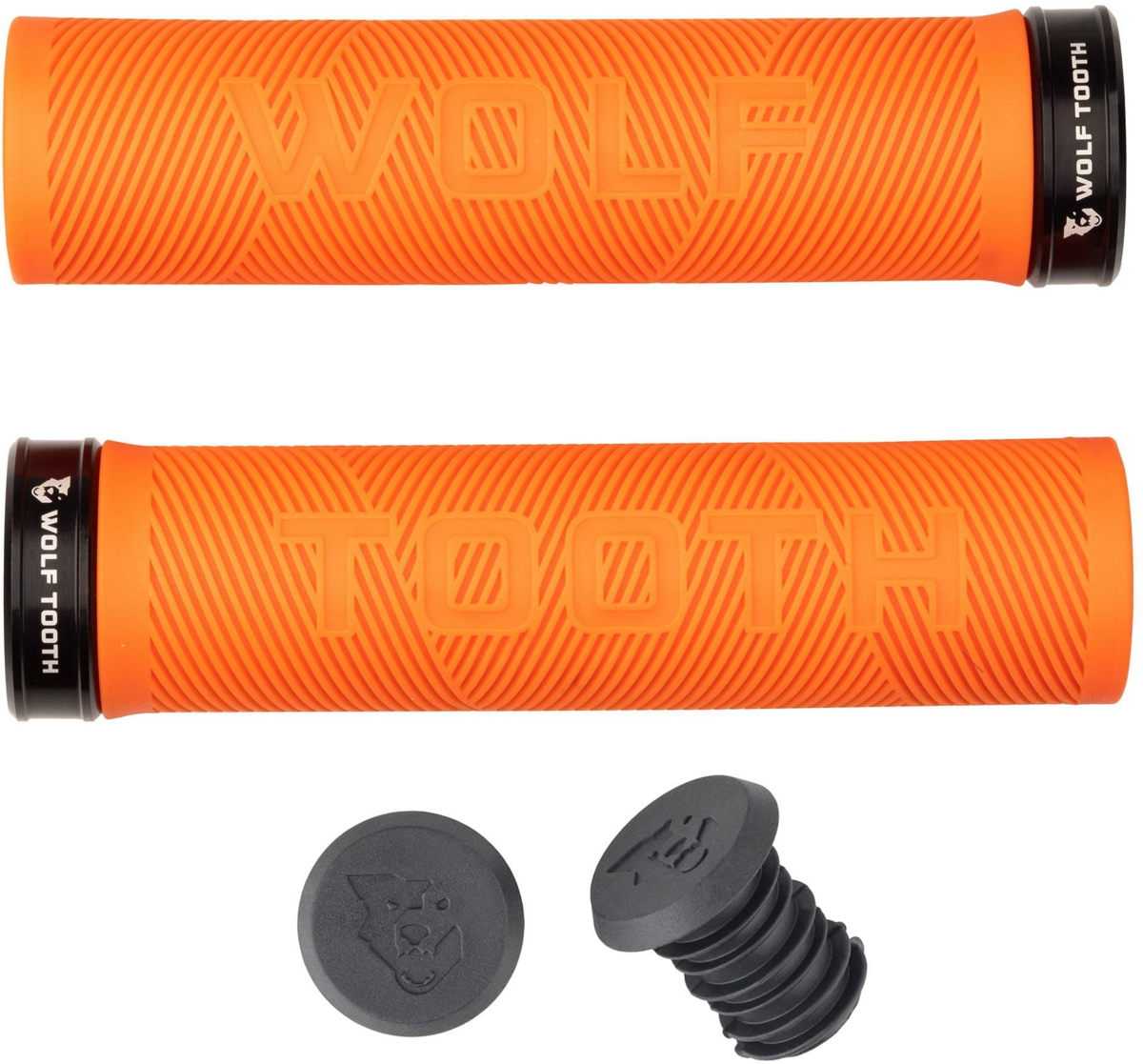 Wolf Tooth Echo Lock-On Grips – Colors - Encina & Clayton Bicycle