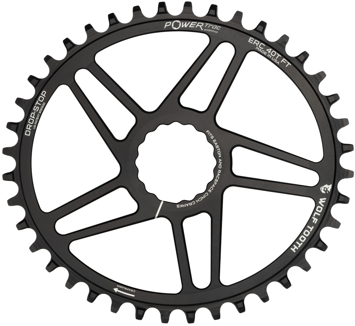 Wolf Tooth Oval Direct Mount Chainrings for Easton Cinch - The