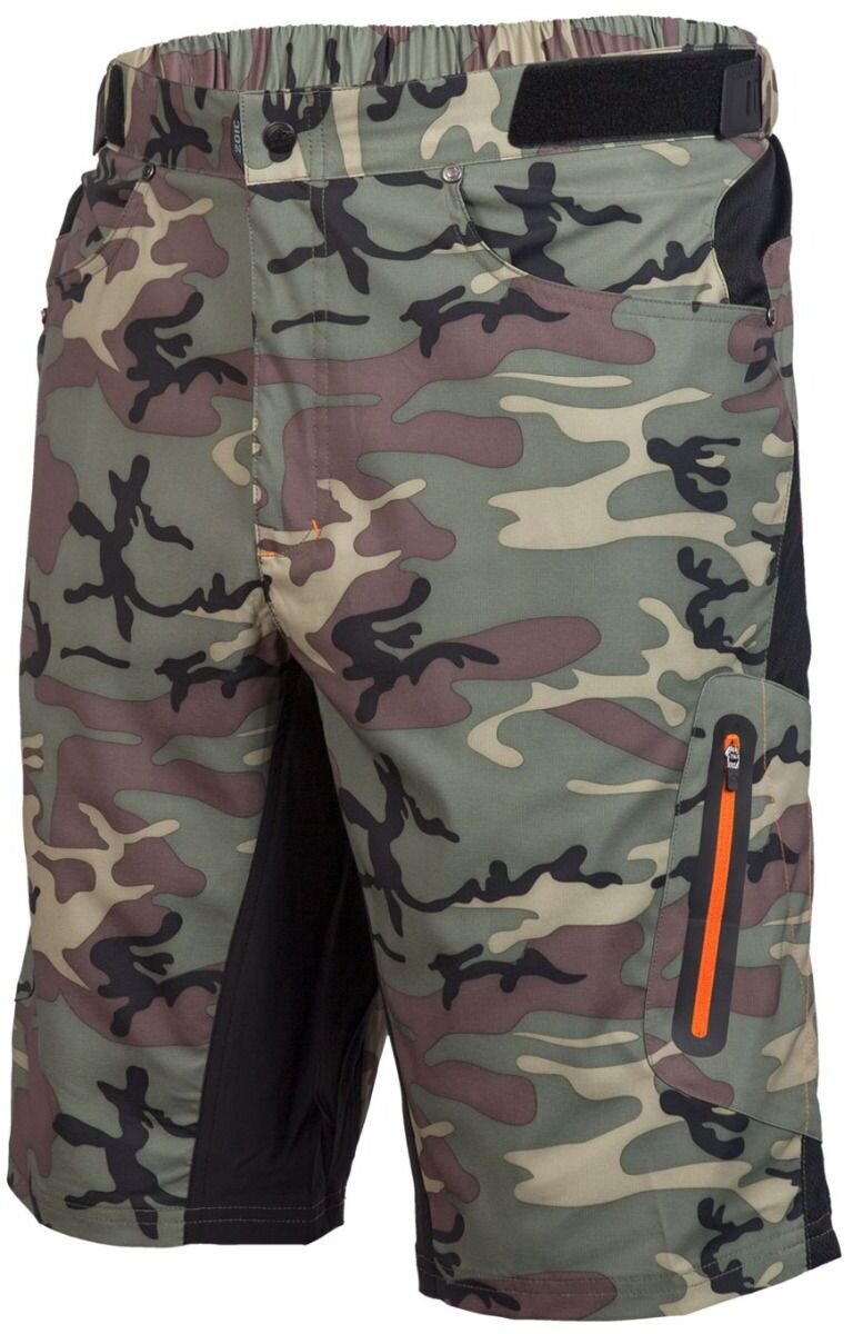 Zoic Ether Camo Shorts + Essential Liner - Chain Reaction Bicycles