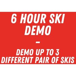 BBB SKI DEMO 6-HR (3 SKI)