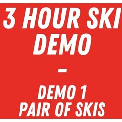 BBB SKI DEMO 3-HR (1 SKI)