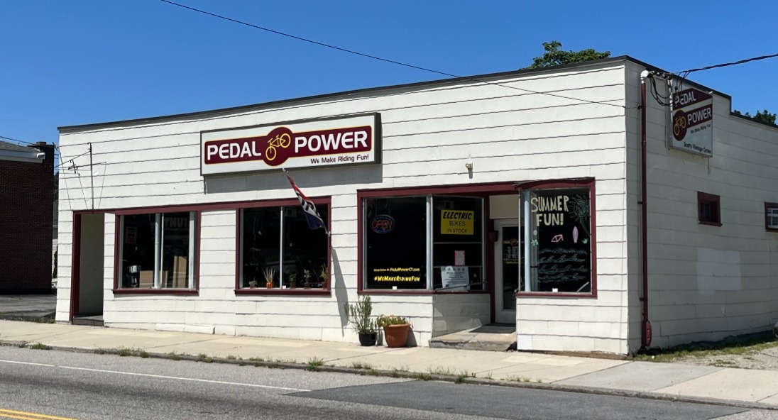 Pedal Power Willimantic Storefront