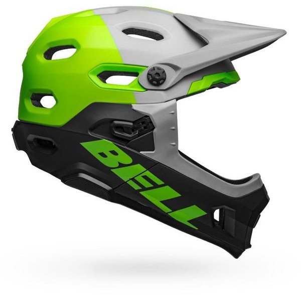 Bell Super DH MIPS Mountain Bike Helmet – Full Face, Removable Chin Bar (Multiple Colors Available)