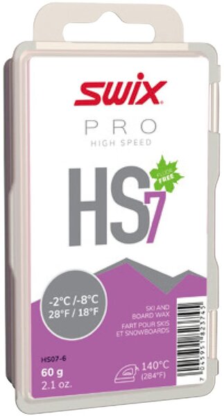 Swix HS7 Violet Glide Wax -2°C to -8°C