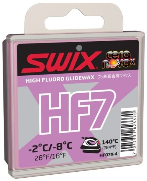 Swix HF7 High-fluoro glide wax
